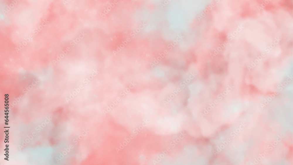 Pink watercolor abstract background.
