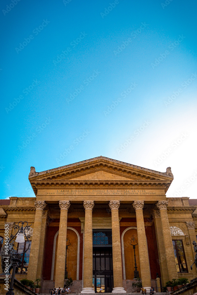 Fototapeta premium Teatro Massimo Palermo
