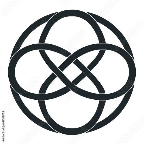 Celtic cross infinity symbol