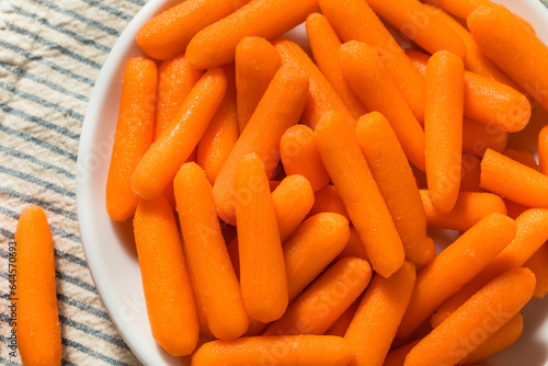 Orange Organic Raw Baby Carrots
