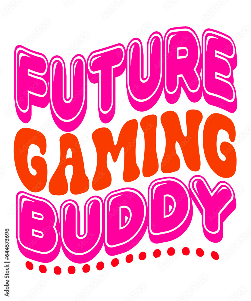 Future Gaming Buddy Retro SVG
