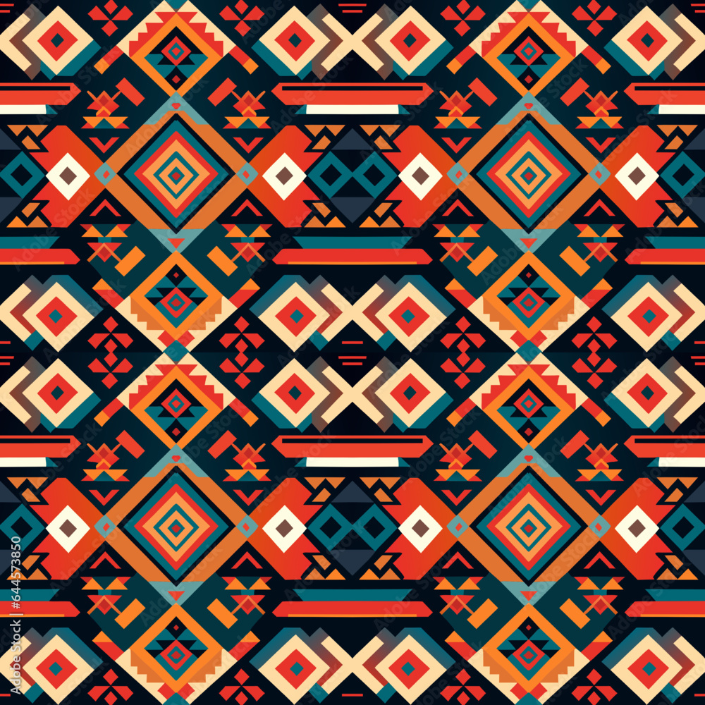 custom made wallpaper toronto digitalEthnic boho seamless pattern. Traditional ornament on the carpet. Aztec style. Tribal pattern. Folk motif. Can be used for wallpaper, textile, wrapping, web page background.