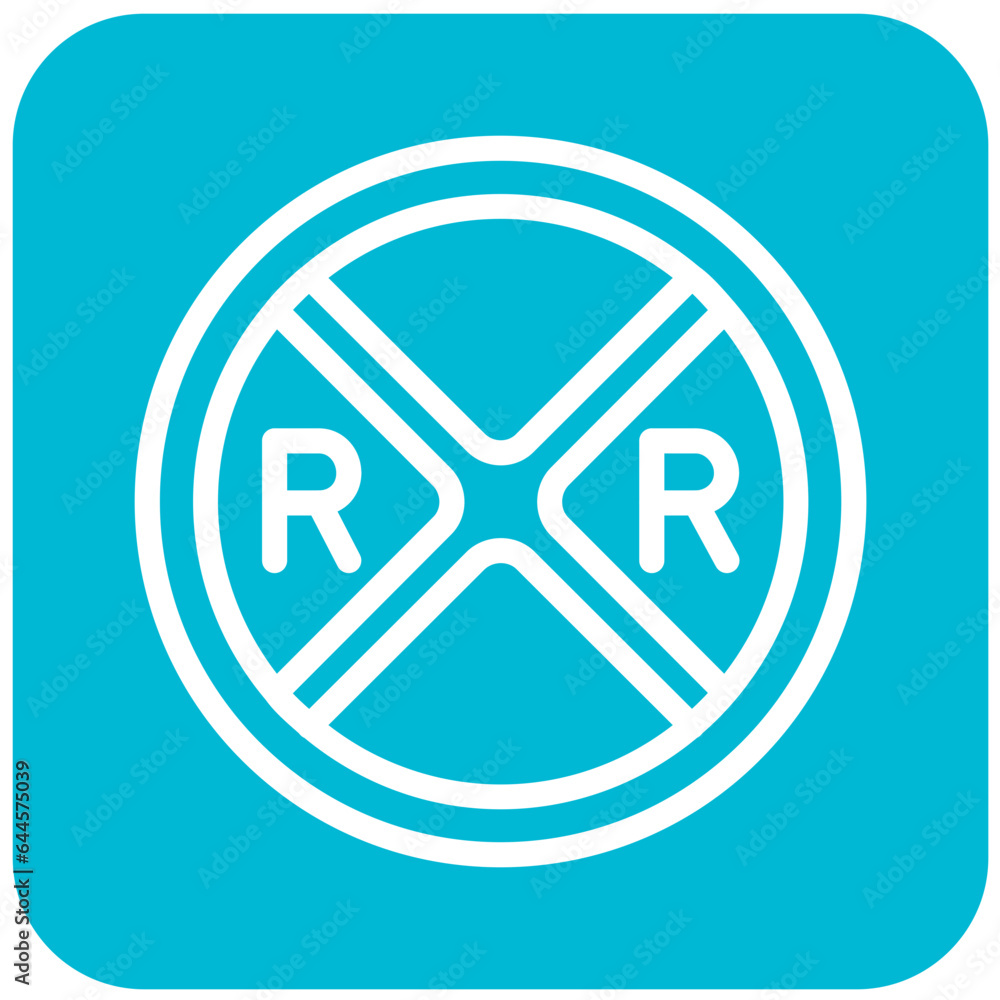rail road Vector Icon Design Illustration rail road Vector Icon Design Illustration