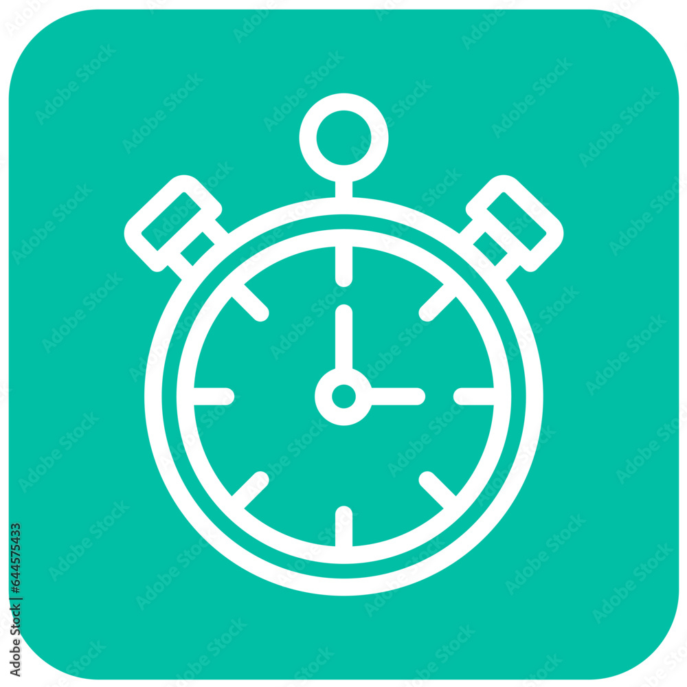Stopwatch Vector Icon Design Illustration Stopwatch Vector Icon Design Illustration