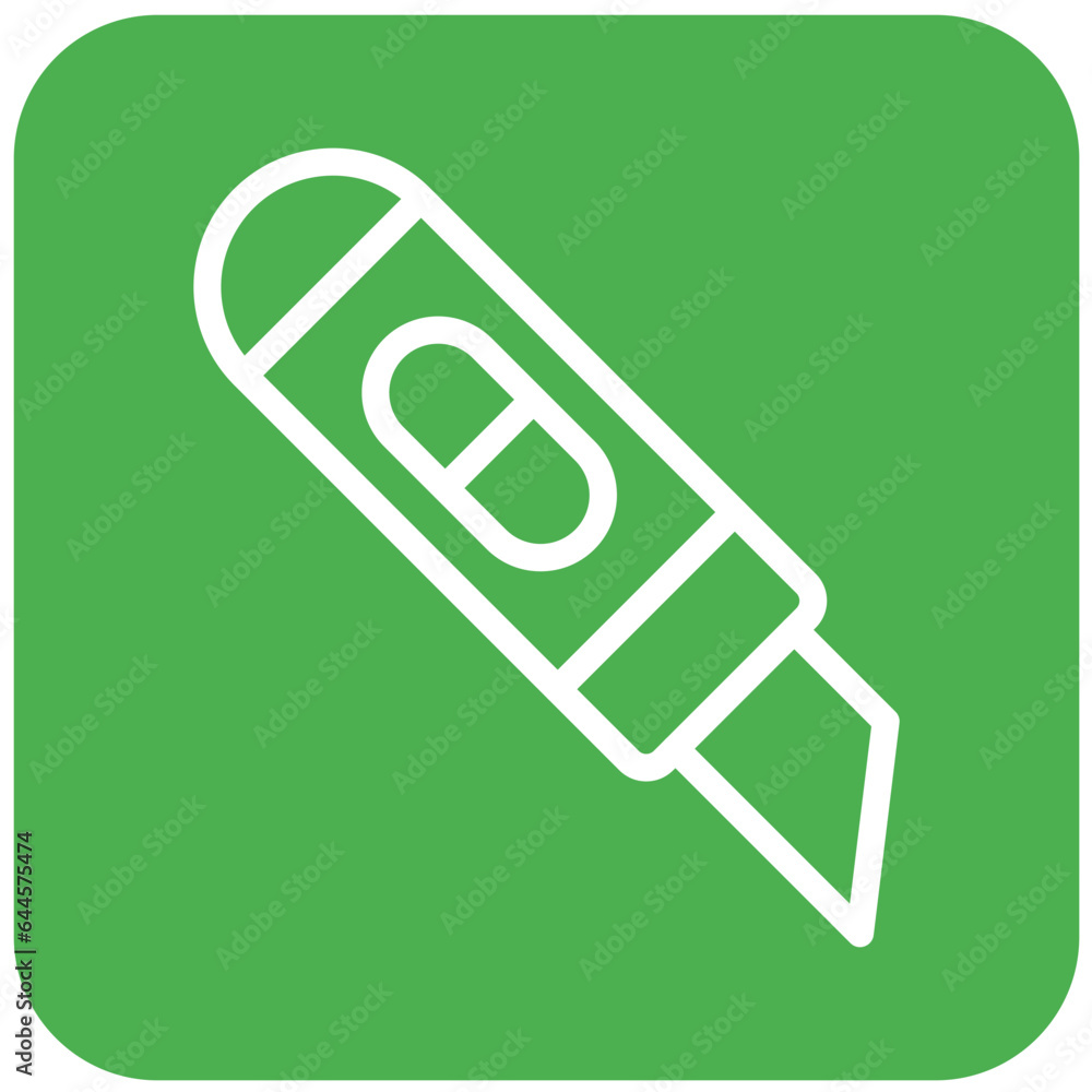 Cutter Vector Icon Design Illustration Cutter Vector Icon Design Illustration
