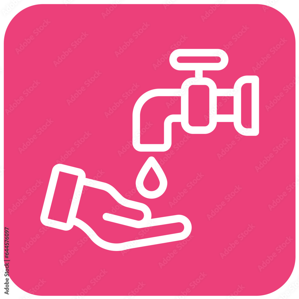 Wudhu Vector Icon Design Illustration Wudhu Vector Icon Design Illustration
