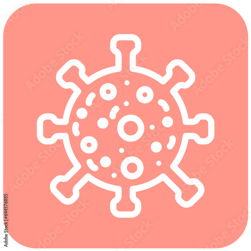 Virus Vector Icon Design Illustration