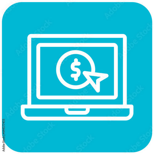 Pay per click Vector Icon Design Illustration