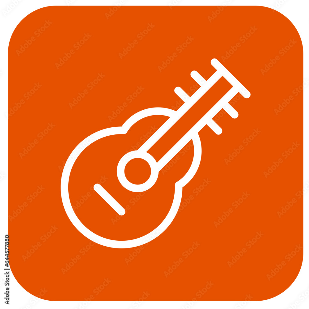 Guitar Vector Icon Design Illustration Guitar Vector Icon Design Illustration