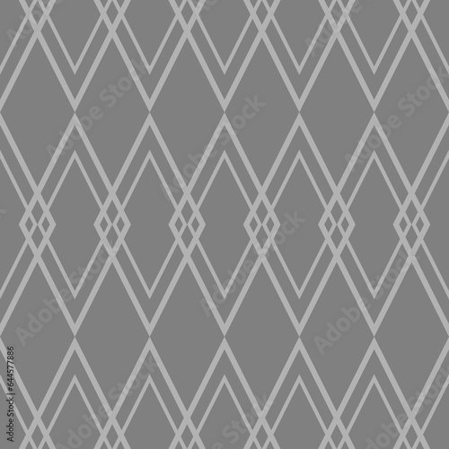 Tile vector pattern with grey background wallpaper