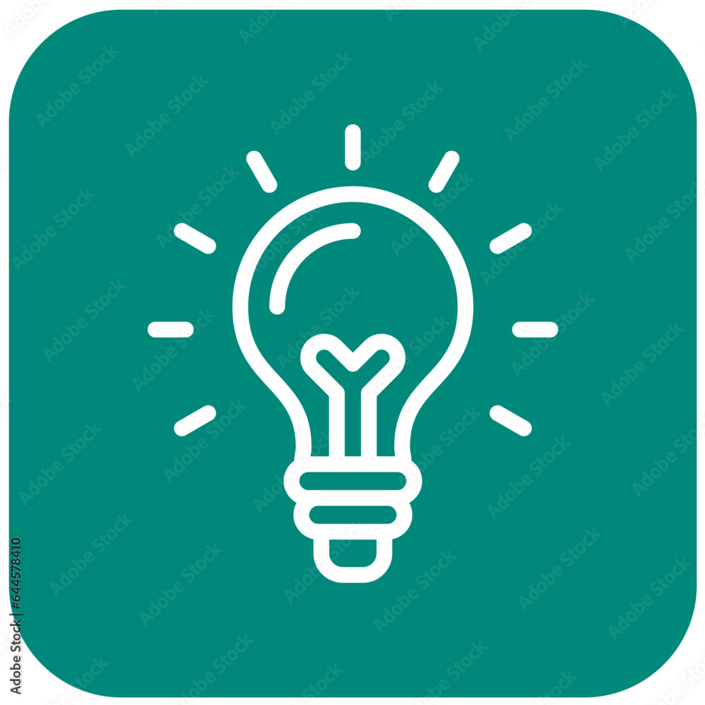 Light bulb Vector Icon Design Illustration Light bulb Vector Icon Design Illustration