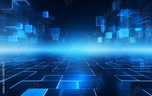 Abstract background dark blue with modern corporate concept