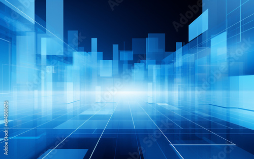 Abstract background dark blue with modern corporate concept