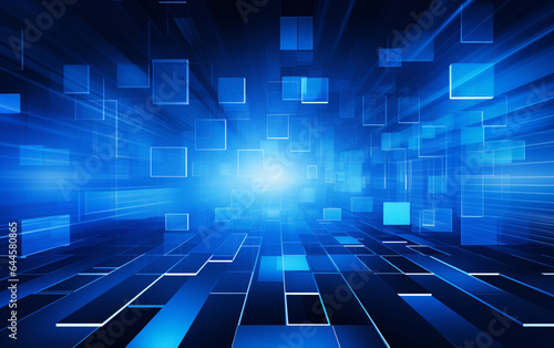 Abstract background dark blue with modern corporate concept