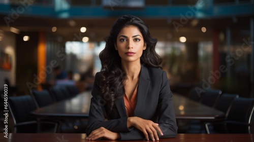 Portrait of an Indian businesswoman