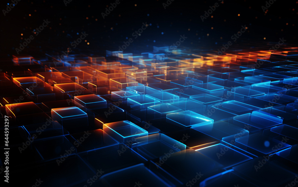 Obraz premium Abstract technology background Business & development direction