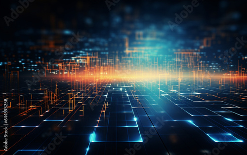 Abstract technology background Business & development direction © MUS_GRAPHIC