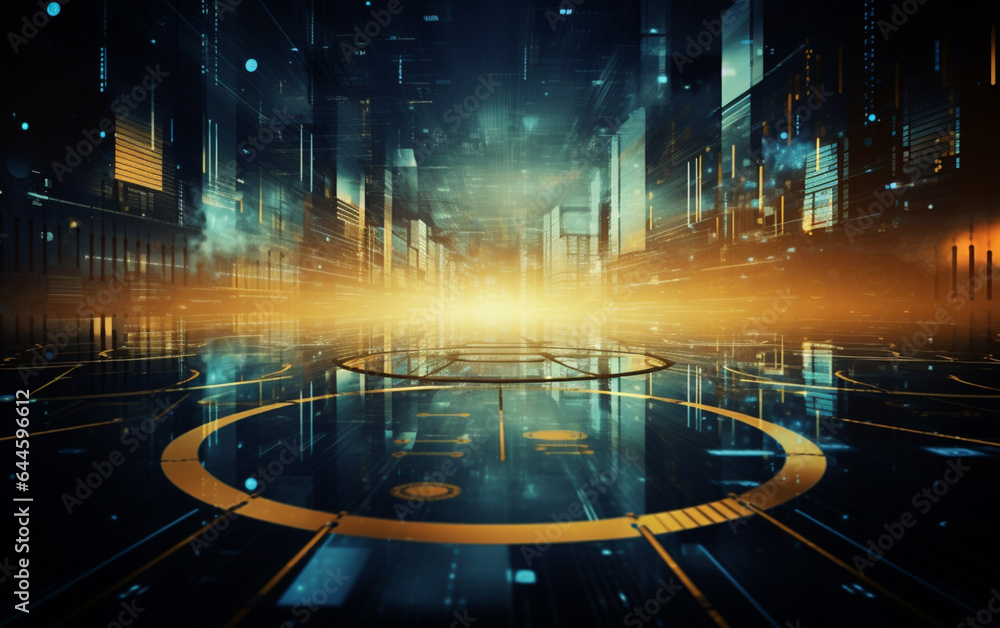 Abstract technology background Business & development direction Abstract technology background Business & development direction
