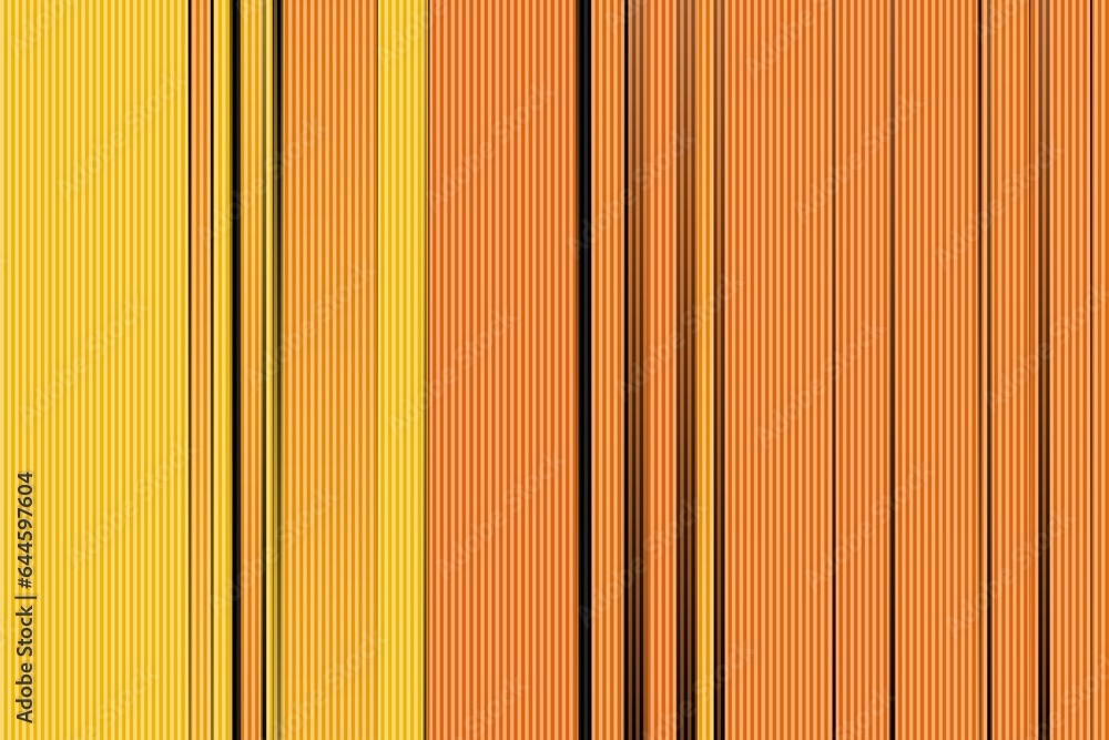 Obraz premium yellow background with multicolor vertical line