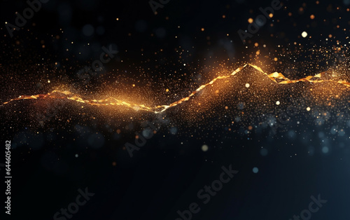 abstract technology Background, abstract technology particle