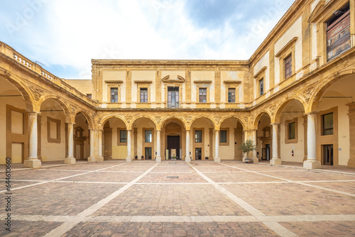 Jesuit college in Mazara del Vallo, town in southwestern of Sicily, Italy, Europe. photo