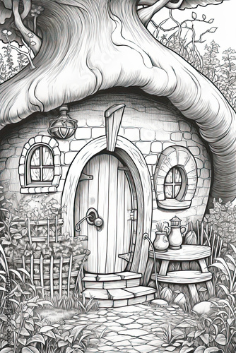 Inside Fairy Houses, fairy houses, illustrations, architecture, fantasy houses
