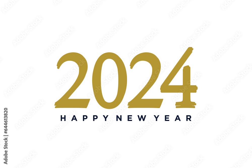 2024 logo design element vector with creative concept 2024 logo design element vector with creative concept