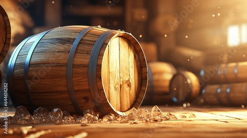 Valokuva background of barrel