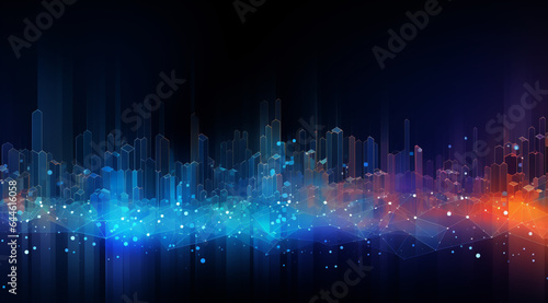 abstract technology communication concept background