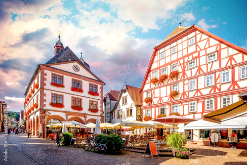 Altstadt  Lohr am Main  Bayern  Deutschland 