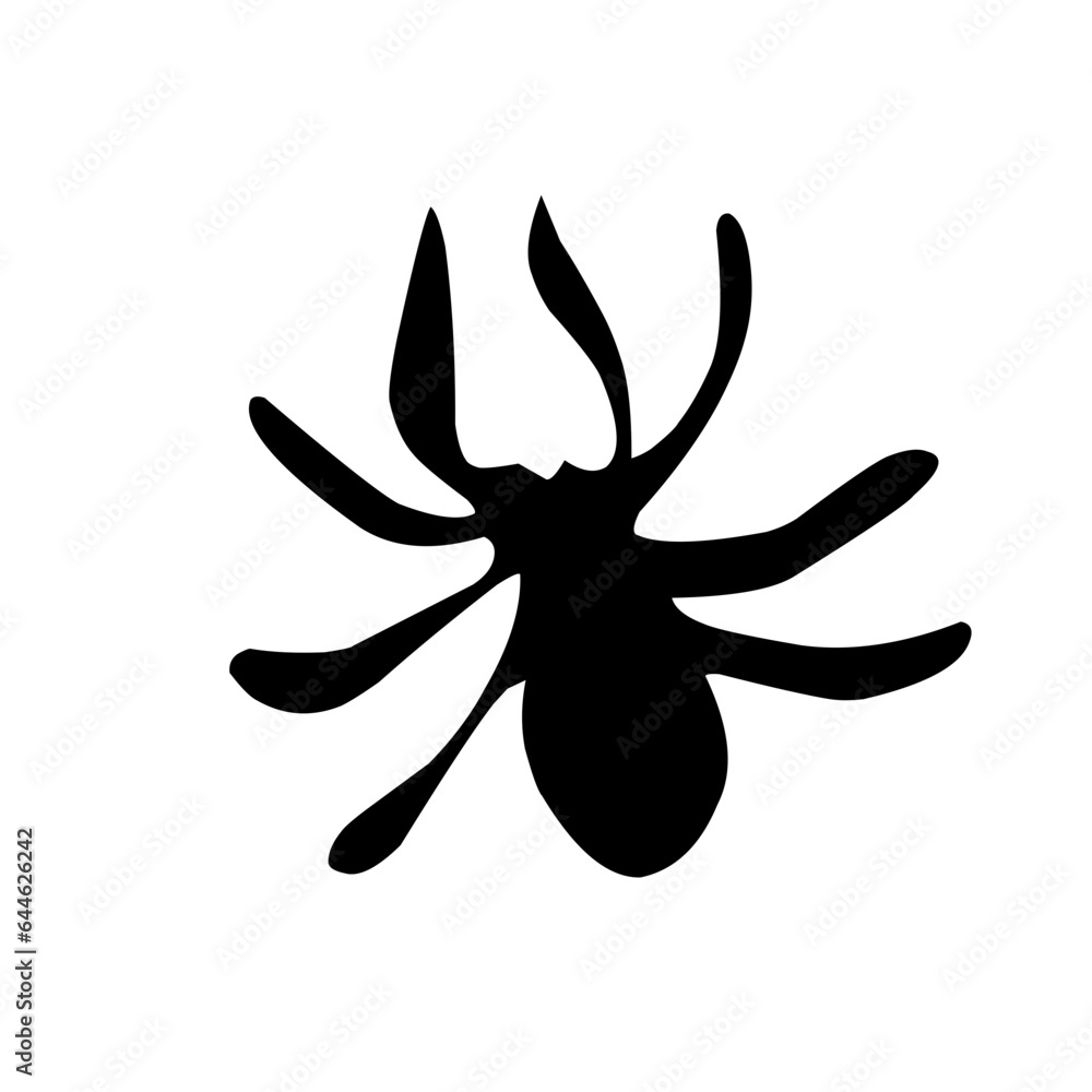 spiders and cobwebs, isolated on white background spiders and cobwebs, isolated on white background