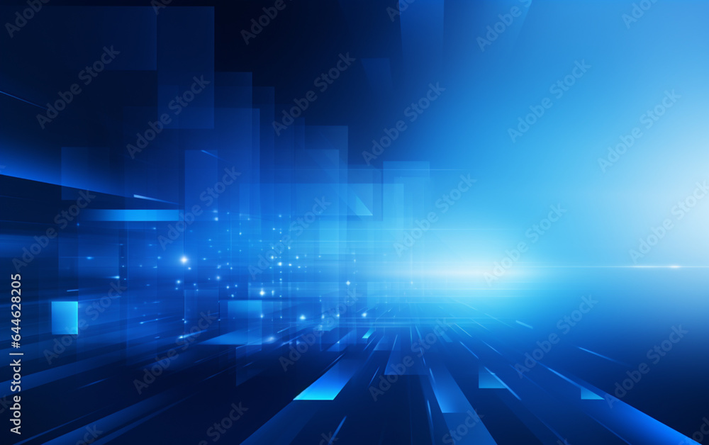 Bright blue business background Bright blue business background