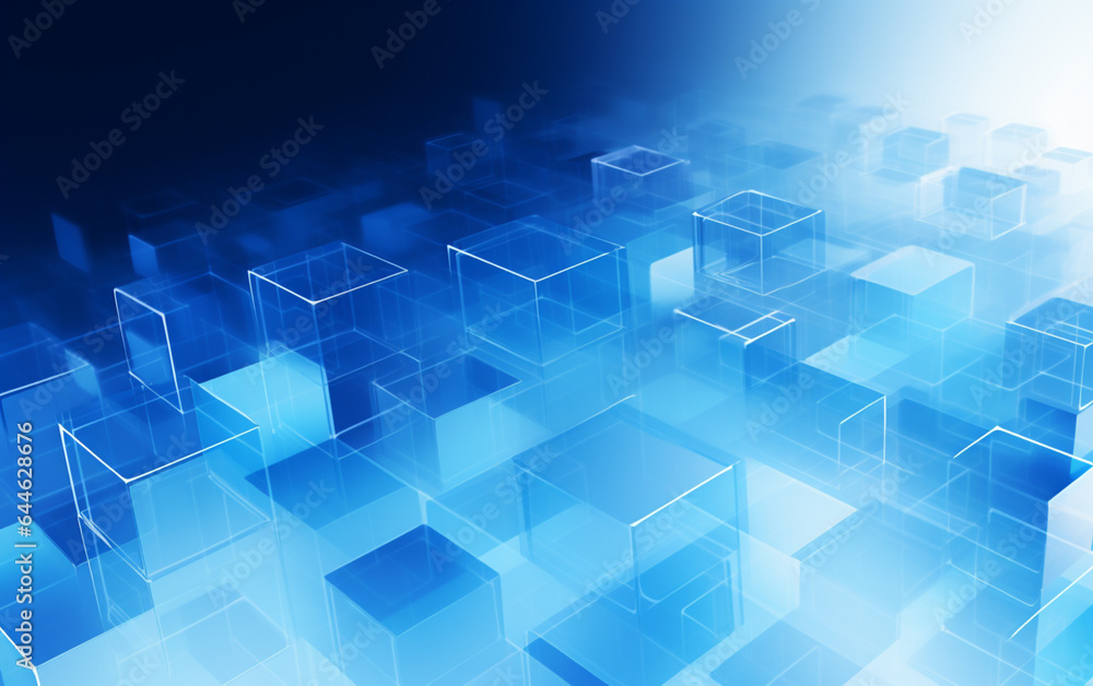 Bright blue business background Bright blue business background