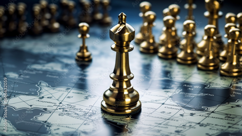 business success leadership and success concept chess piece on the board business success leadership and success concept chess piece on the board