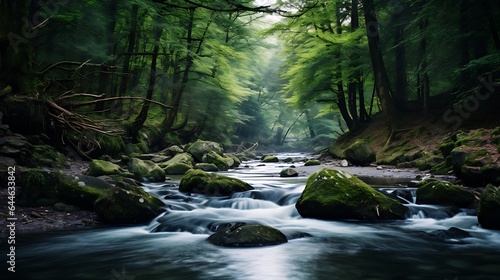 waterfall in the forest