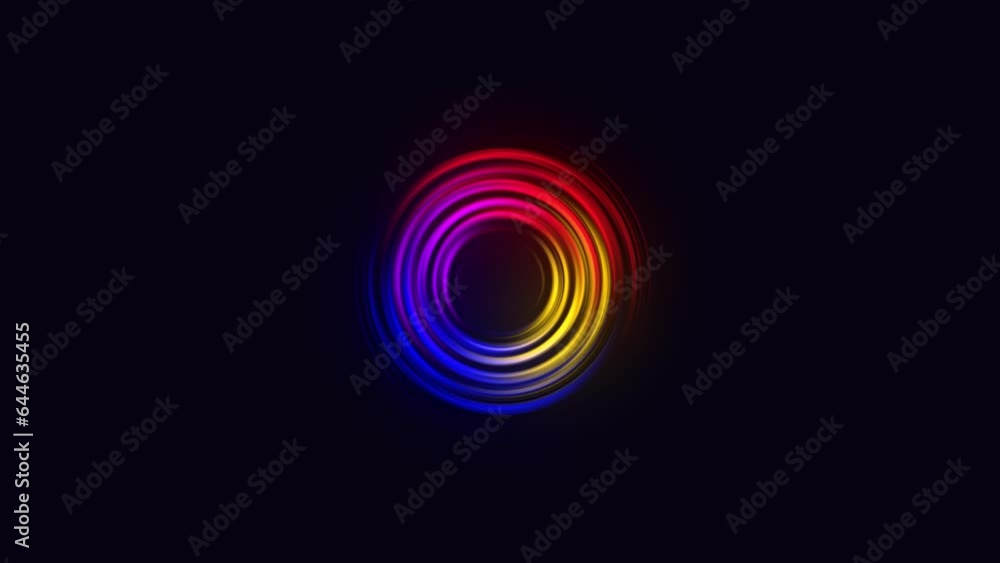 Rainbow circles Rainbow circles