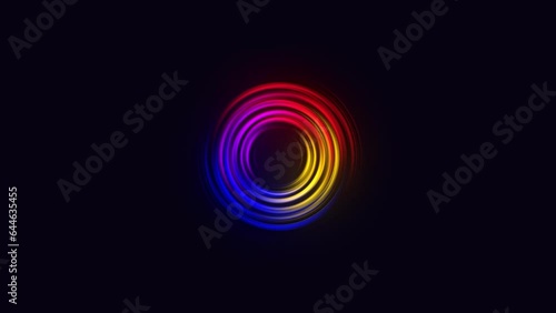 Rainbow circles