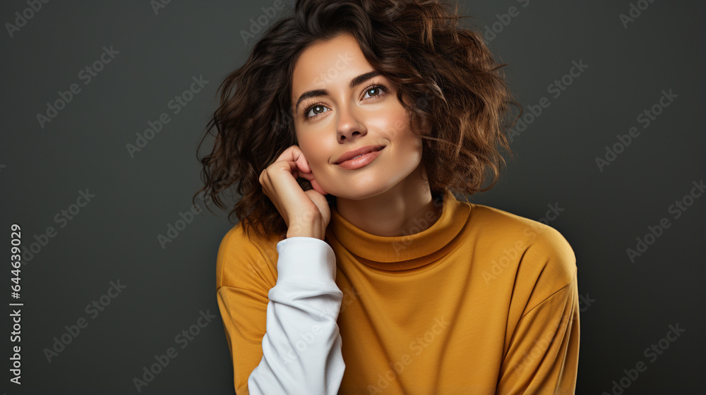 beautiful woman in casual clothes beautiful woman in casual clothes