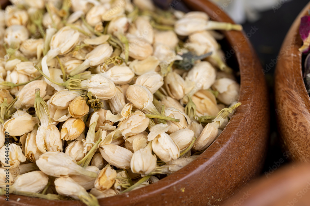 dried jasmine flowers and buds for adding to tea dried jasmine flowers and buds for adding to tea