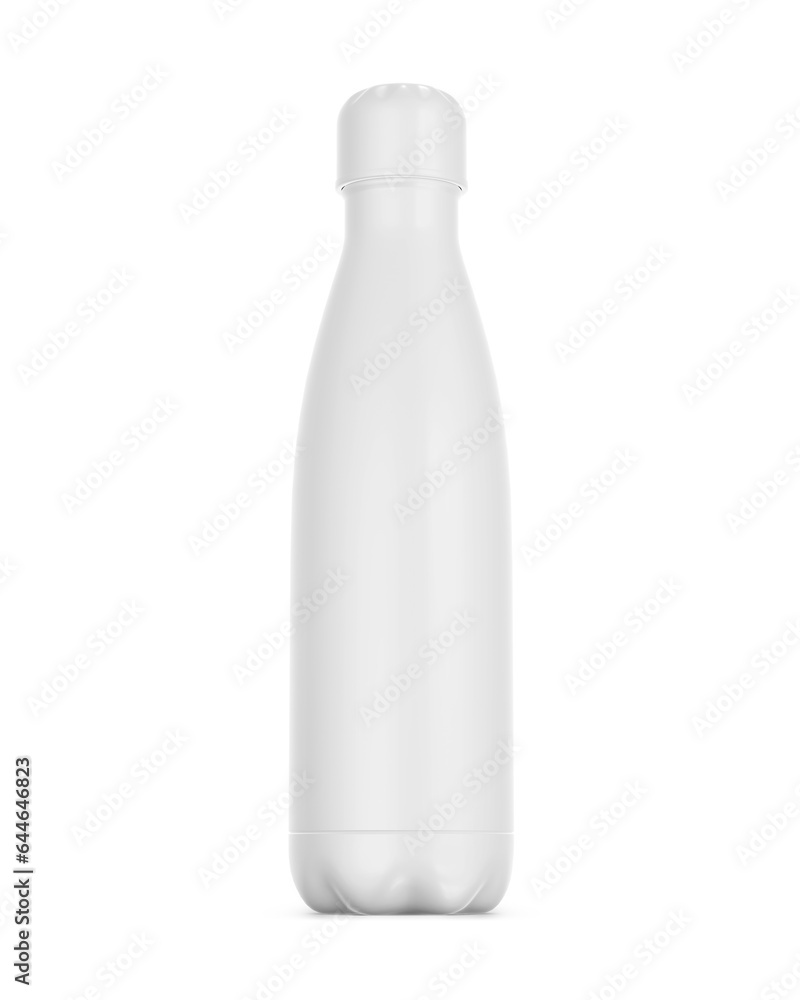 a water white bottle isolated on a white background a water white bottle isolated on a white background