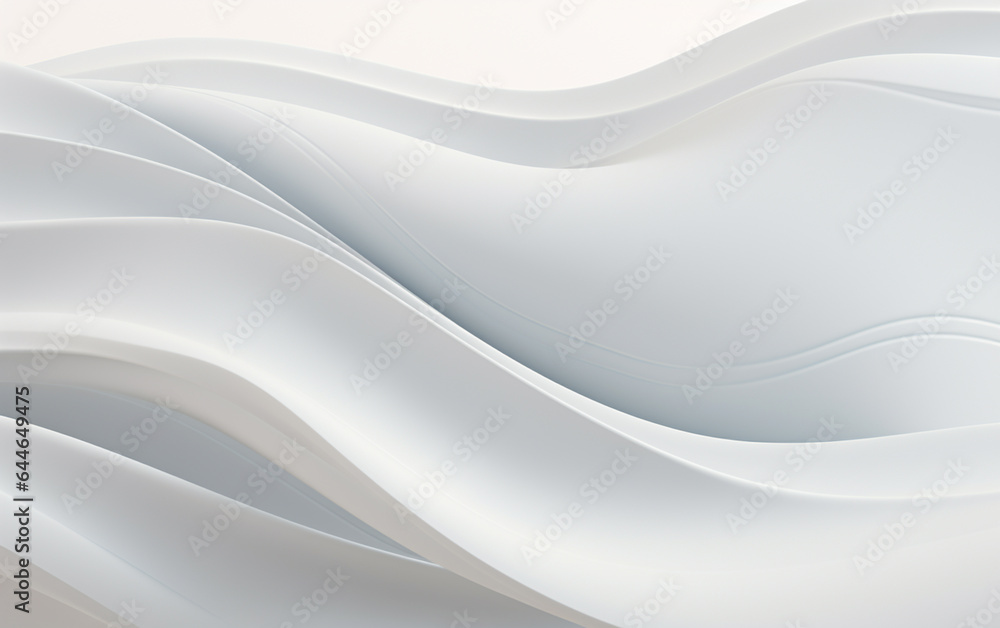 Smooth white wave background Smooth white wave background
