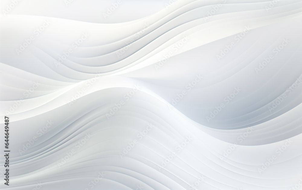 Smooth white wave background Smooth white wave background