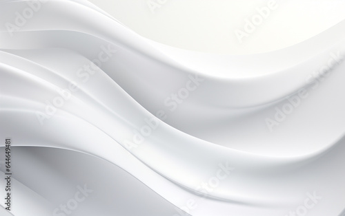 Smooth white wave background 