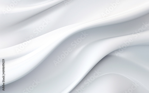 Smooth white wave background © MUS_GRAPHIC