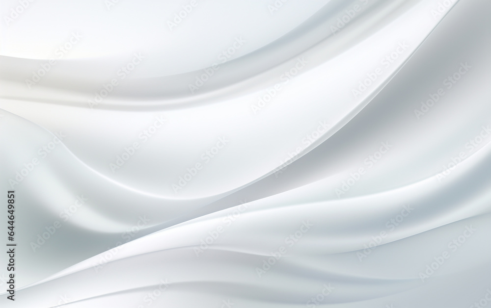 Smooth white wave background Smooth white wave background