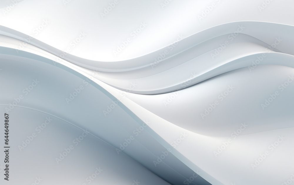Smooth white wave background Smooth white wave background