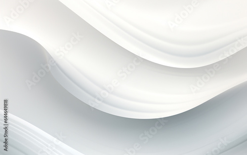 Wallpaper Mural Smooth white wave background Torontodigital.ca