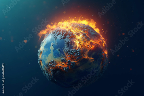 Planet Earth on Fire. Effects of Global Warming, Protection of the environment