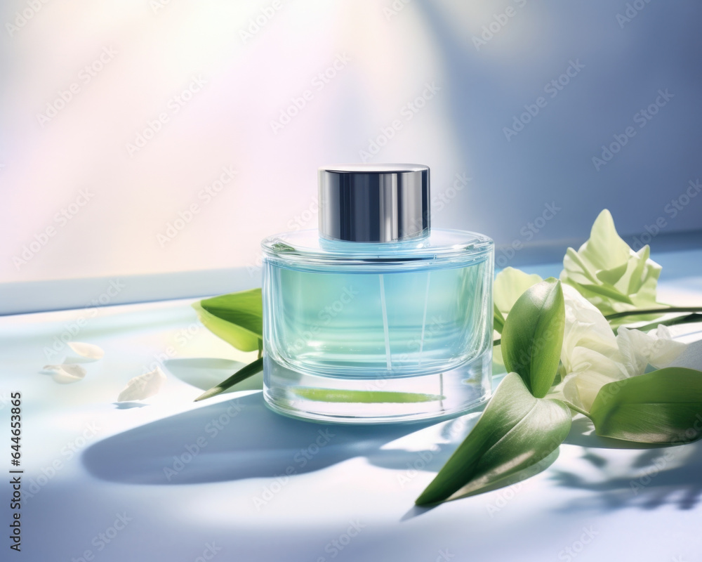 A cool and refreshing scene showcasing a Grange gentle light background with a soft, diffused daylight illuminating the product, creating a clean and vibrant mood. The colors of the background A cool and refreshing scene showcasing a Grange gentle light background with a soft, diffused daylight illuminating the product, creating a clean and vibrant mood. The colors of the background