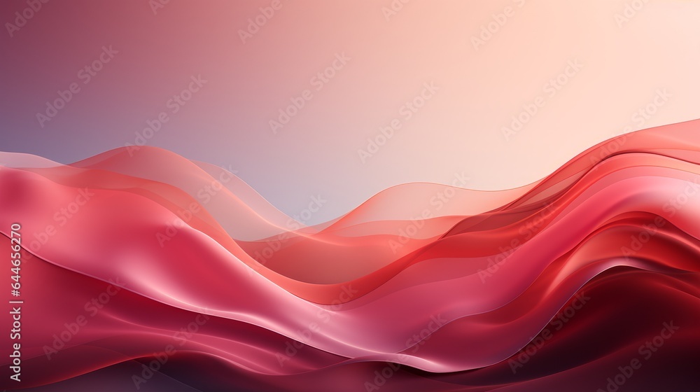 An abstract pink backdrop with flowing lines. Generative AI. An abstract pink backdrop with flowing lines. Generative AI.